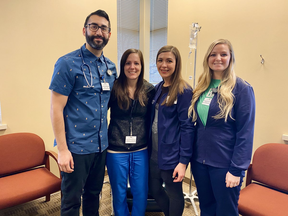 OSMSGB's tweet photo. What would we do without our amazing team of #InfusionNurses? Happy #NationalIVNurseDay to this bunch! #LifeAtOSMS https://t.co/OmQ4YC3mYw