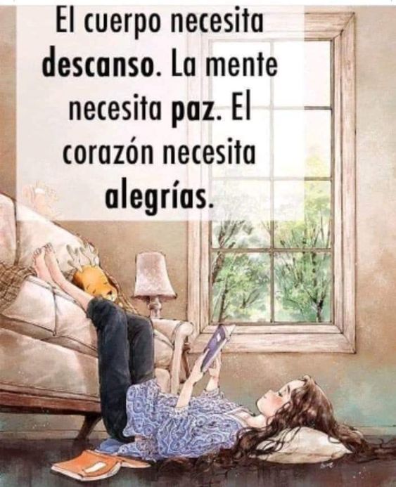 Un cuerpo descansando