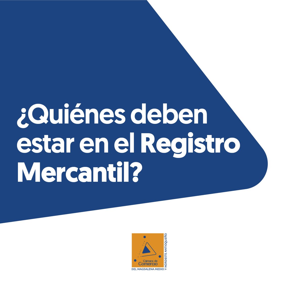 ccmmna's tweet photo. Es responsabilidad de todas las personas naturales, sociedades comerciales y civiles, empresas unipersonales y establecimientos de comercio estar activos en el Registro Mecantil. ¿Tú ya renovaste el tuyo?
#MatrículaMercantil #CámaraComercio #CCMMNA #Antioquia https://t.co/WoMNfb6U7G