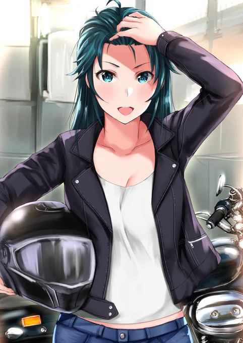 南条光(20)
ヒーローといえばバイク
#南条光 