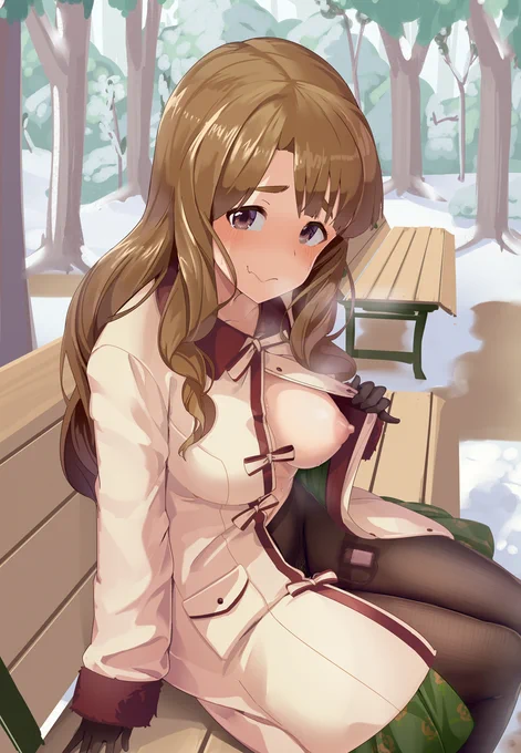 【R-18】>宮尾美也ちゃんの下にローターつけて恥ずかしがりながらお散歩してもらいたいです #odaibako_Ymir_Themir_P https://t.co/4GASkFeg63 