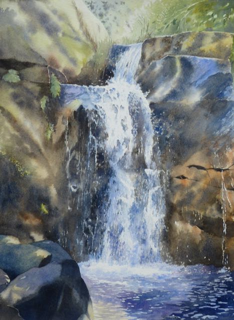LesleyLinleyArt's tweet photo. March Issue #LeisurePainter has my tips for capturing #water in #watercolour #waterfall #painting. Next month has a project for you. #STCMills @STCMills papers. https://t.co/SU7YdEEiaJ
