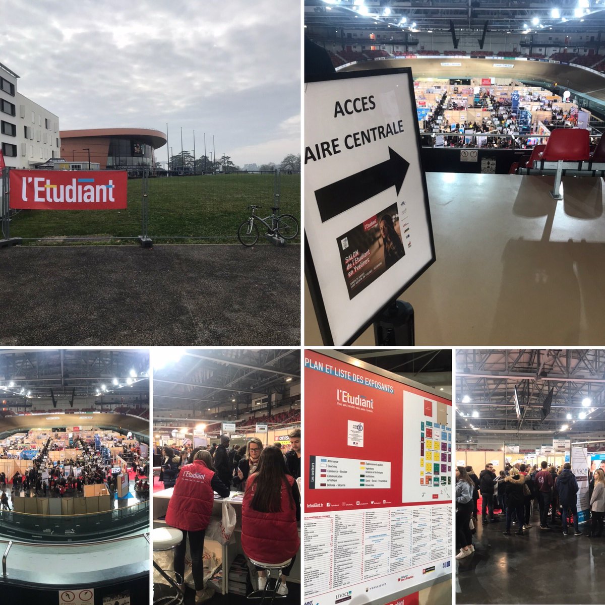 👉🏽Le #salon de <a href="/letudiant/">l'Etudiant</a> bat son plein au Vélodrome 👍🏽