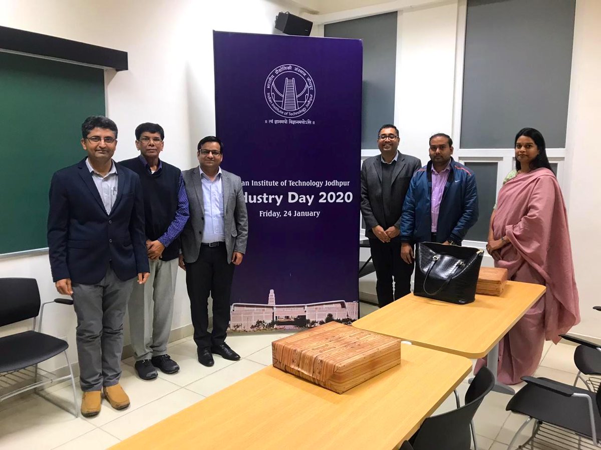 panipurisoft's tweet photo. Our CEO Naveen Kansara @nkansara (who is also the Vice President at Kansara Modler Limited) was part of the Panel discussion on Industry 4.0 at  IIT Jodhpur 's @IITJ_Official  Industry Day event.

#industryday https://t.co/9K10yZJz9T