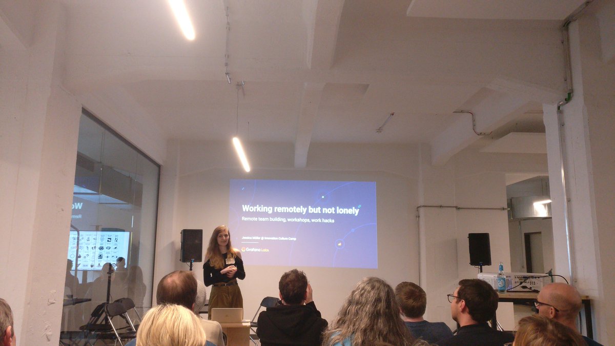 refnode's tweet photo. Jetzt mal in der Session "Working remotely but not lonely: Teambuilding, Workshops, Work hacks" mit @jessover9000

Und was ist eure Antwort auf the good, the bad and the ugly?

Sehr inspirierende Eindrücke der Teilnehmer:innen

#i2c https://t.co/0s2A3JjCwp