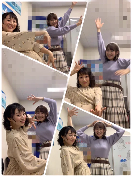 改めて……新潟&amp;さいたまでの舞台挨拶ありがとうございました??

明日は大阪と名古屋での舞台挨拶です?大阪も名古屋も親しみのある場所なので楽しみです?
よろしくお願いいたします‼️

楽屋もわちゃわちゃして楽しい晴風クルーです?✨
#はいふり 