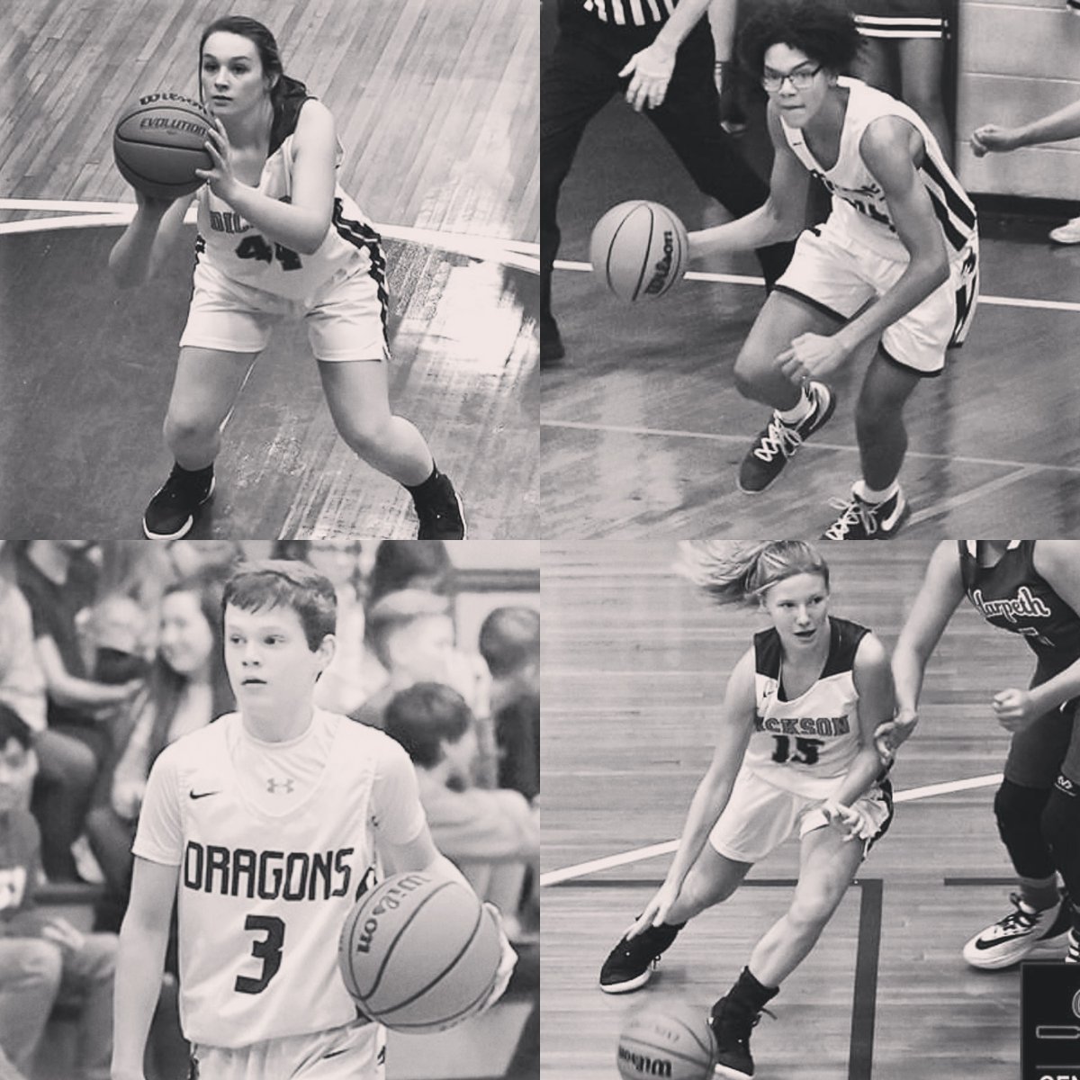 Congrats to these players for being named All-Tournament! Dylan Beard, Chanx Martin, Emily Rollins and Amy Elliott <a href="/DMSDragons/">DicksonMiddleSchool</a> <a href="/RyanSensing/">Ryan Sensing</a> <a href="/DMS_Basketball/">Dickson Middle Boys Basketball</a>