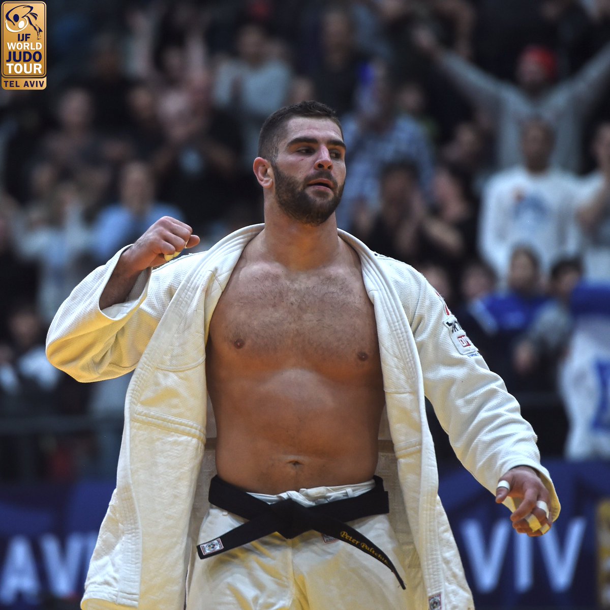 Judo's tweet photo. To the delight of the home crowd Israel have an athlete in both the -100kg & +100kg Final - Peter Paltchik and Or Sasson will be contesting the Gold medal in the Final block at 17:00 local time! Watch live on https://t.co/tBdSWfK7t7! #JudoTelAviv ©️ IJF Media Team - Ben Urban https://t.co/jpFHSOGuJ8