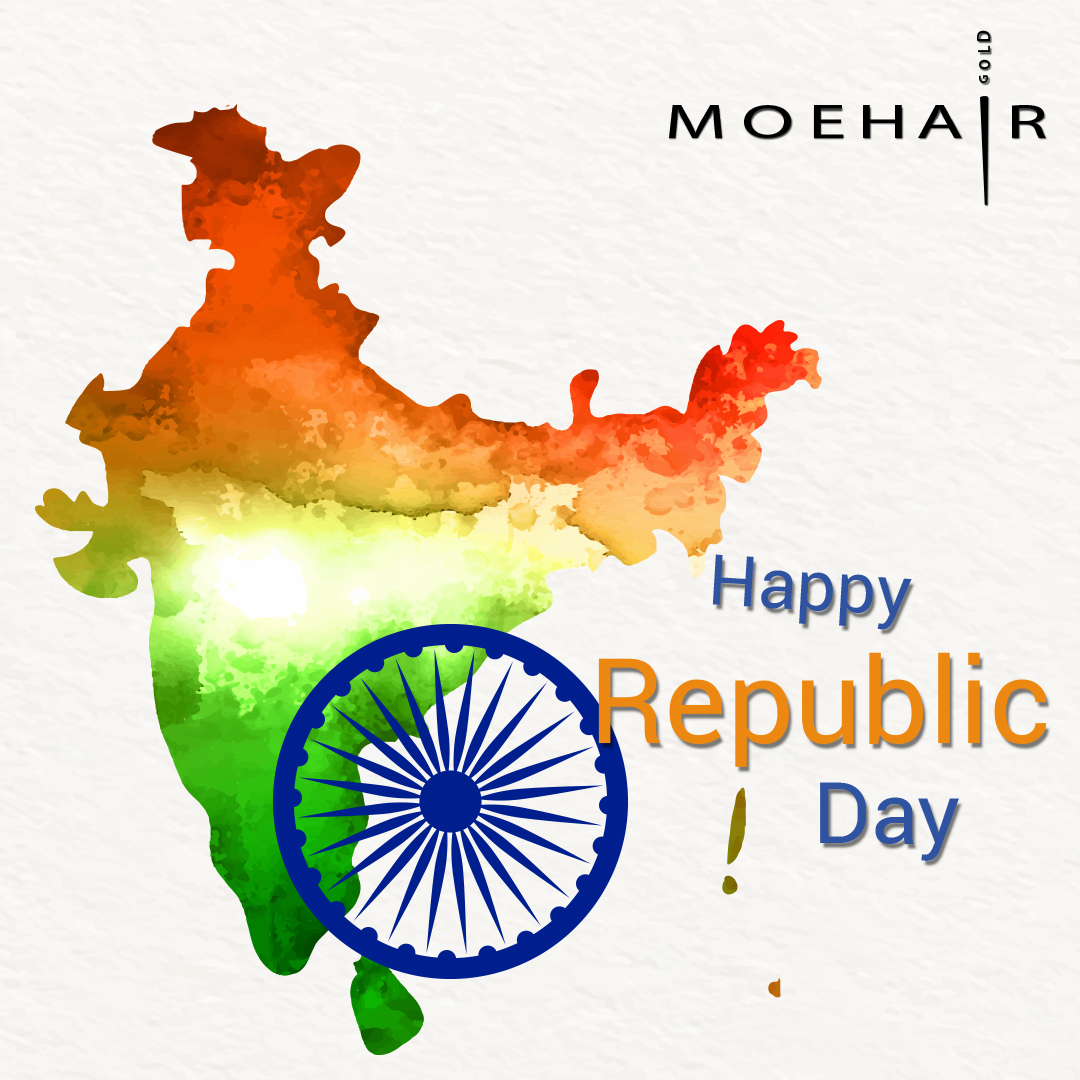 Today, let's remember the golden heritage of our country and feel proud to be a part of India.
Moehair wishes everyone a very Happy Republic Day!

...
🌐 moehairindia.com
☎ +91 93199 62666
... 

#RepublicDay #republicday2020 #MoeHair #MoehairIndia #petrotism #India