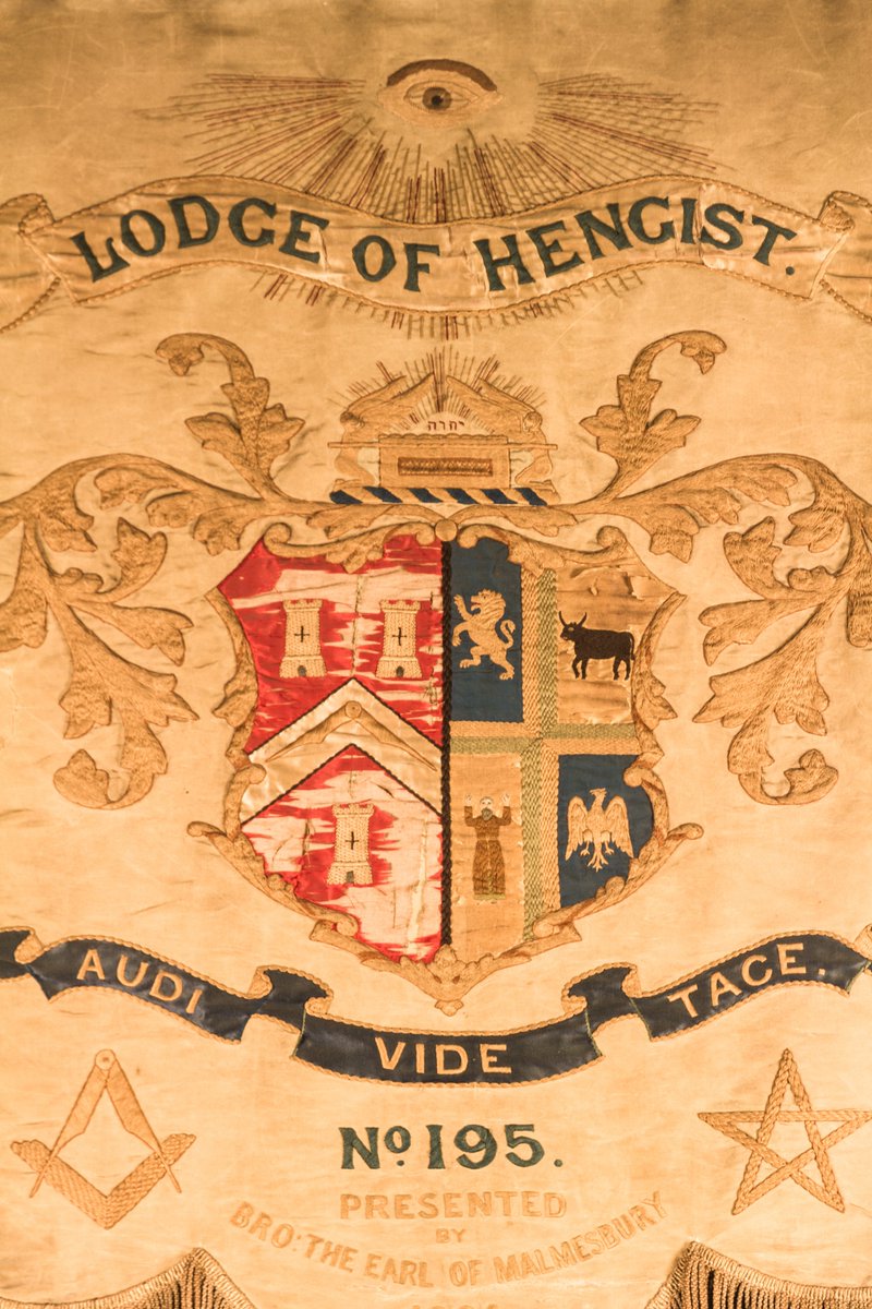 In preperation for our 250th celebrations, we took some new photos of our banner yesterday.