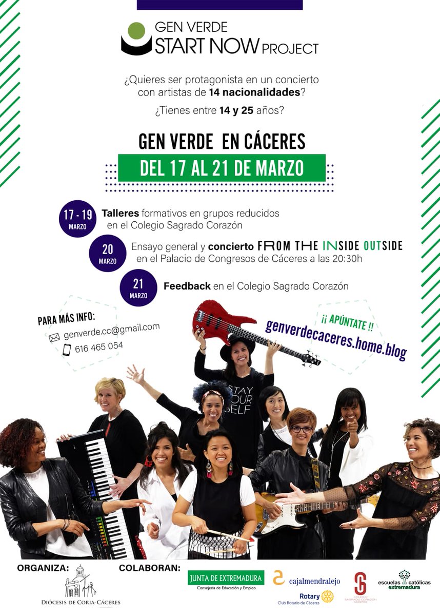 Sagradocaceres's tweet photo. Nosotros también estamos deseando que lleguen los días 17-21 marzo en #Cáceres #SagradoCC #NosVemosPronto #StartNowProject #FromTheInsideOutside https://t.co/ajylJ9z8la