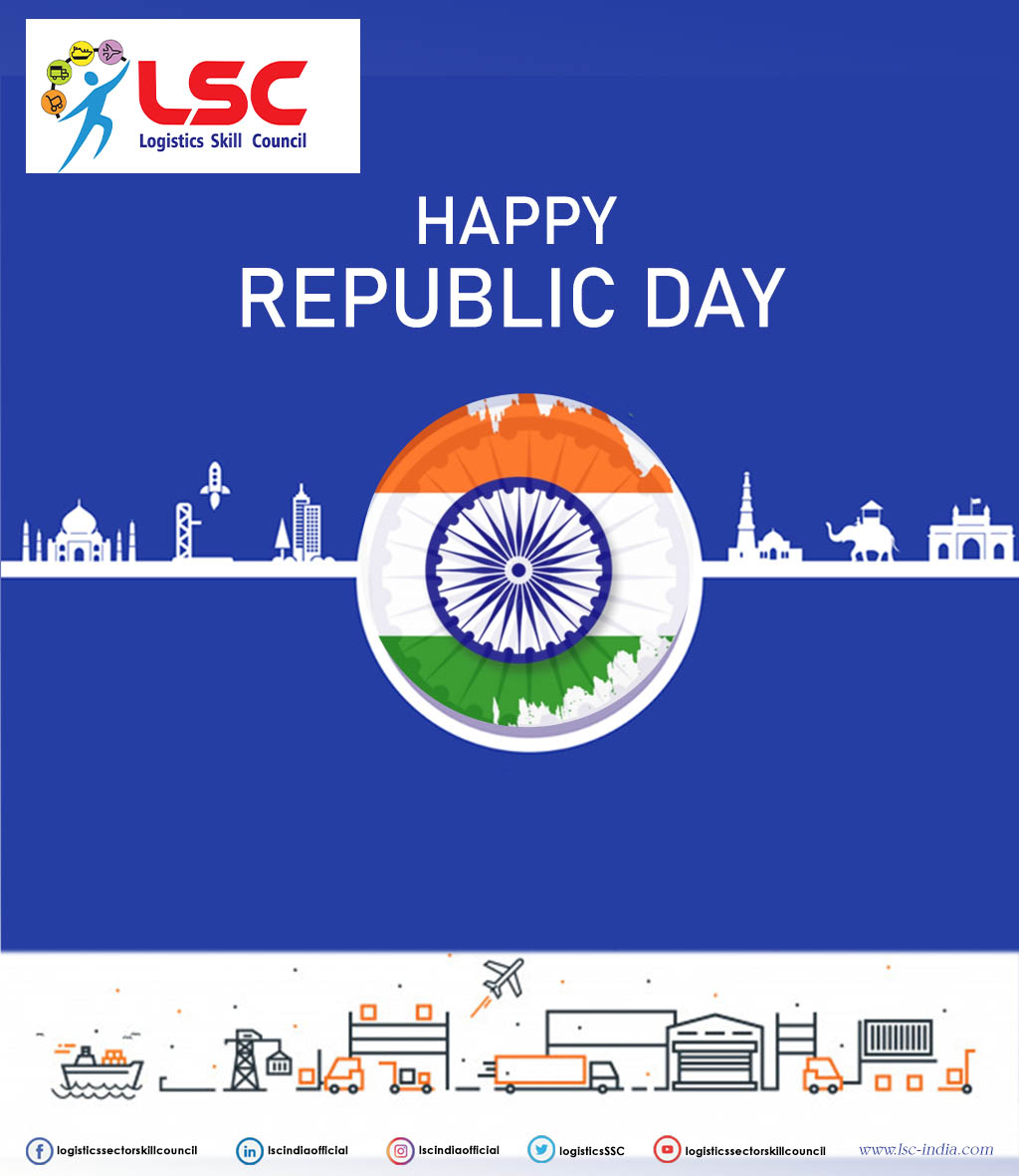 CouncilSkill's tweet photo. RepublicDay Wishes...

#logisticssectorskillcouncil #republicday202 https://t.co/IjDi2FHao5