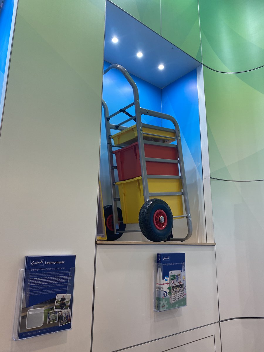 Gratnells's tweet photo. We also have with us the #MakerSpace trolley, the new #MakerHub & the popular #Gratnells #Rover. Combined with our Callero #STEM trolley, they make the perfect suite of moveable storage for your #MakerSpace or #Classroom environment
Visit us Stand SM12 at @Bett_show
#BETT2020 https://t.co/8oMiUiNDSL