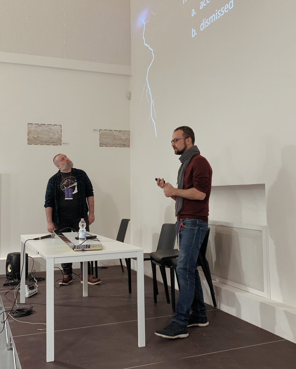 motechsummit's tweet photo. @verlok e Riccardo Petracchini from @ynap “How we enhanced a classic e-commerce website to a PWA” #modenatechsummit https://t.co/2Y5qZGWGEQ