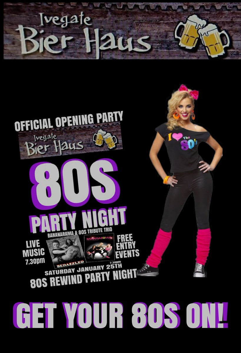 oldcrownivegate's tweet photo. Free entry #80smusic live #Bradford #ivegate tonight https://t.co/6GCgCemAOb