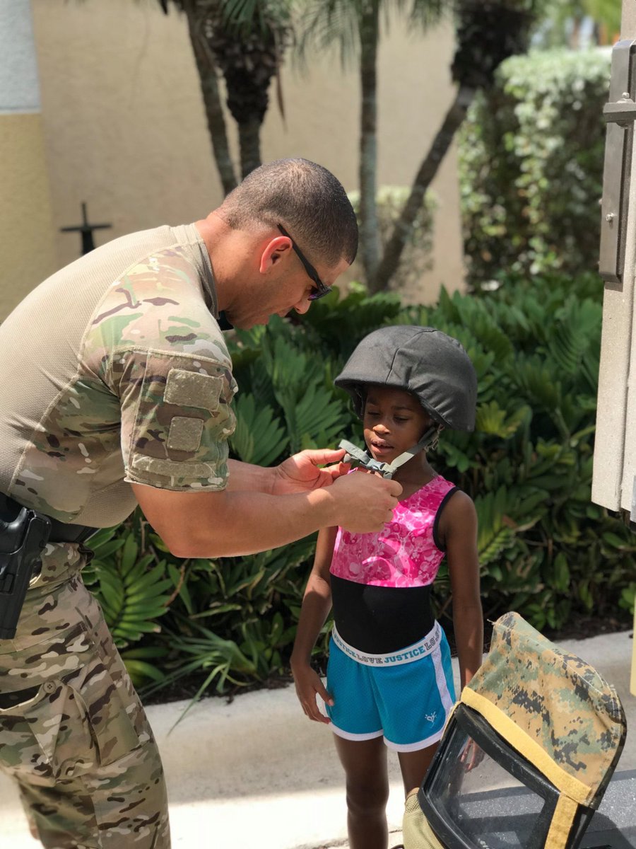 DelrayBeachPD's tweet photo. Public Safety Open House starts at 10 a.m. this morning. If you are looking for family fun, make sure to stop by and hang out with #TEAMDelray! There will be demonstrations, games for the kids, food and much more. See you there! #OneDelrayOneCommunityOnePoliceDepartment https://t.co/zeTTvvlv5f