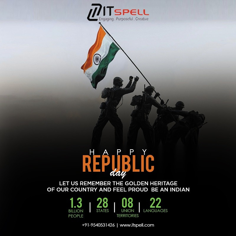 MohdAqilKhan9's tweet photo. One nation, one vision,
One identity
No nation is perfect it needs to be made perfect.
Meri pehchaan mera India
Happy Republic Day!

#HappyRepublicDay #iTspellTechnologies #DigitalMarketing #Noida #WebDevelopment #AppDevelopment #Company https://t.co/QmfVSkIhMu