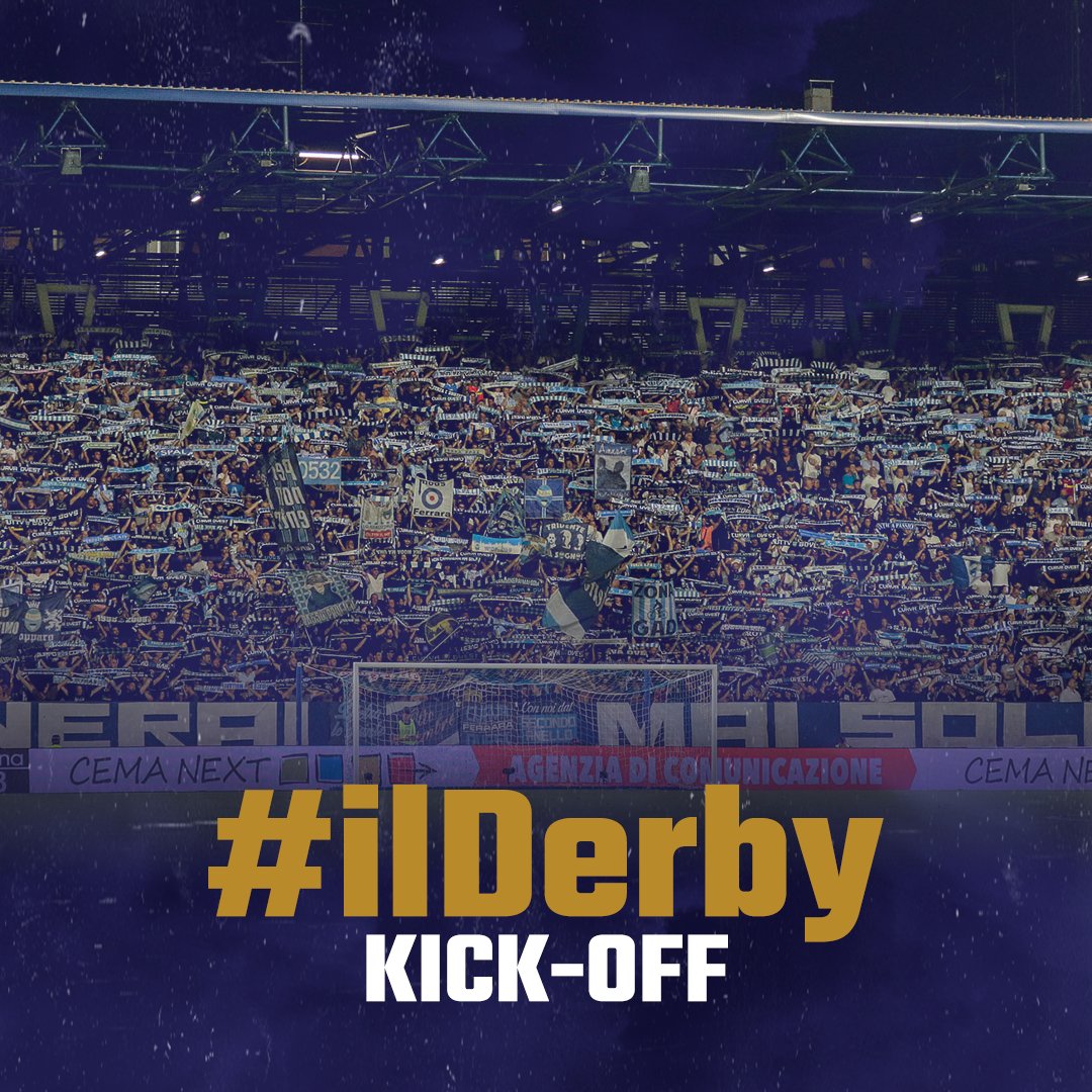 spalferrara's tweet photo. Γ INIZIATO #ilDerby βͺοΈπ΅
#MaiSola #ForzaSPAL https://t.co/1Fn4aY8Yej