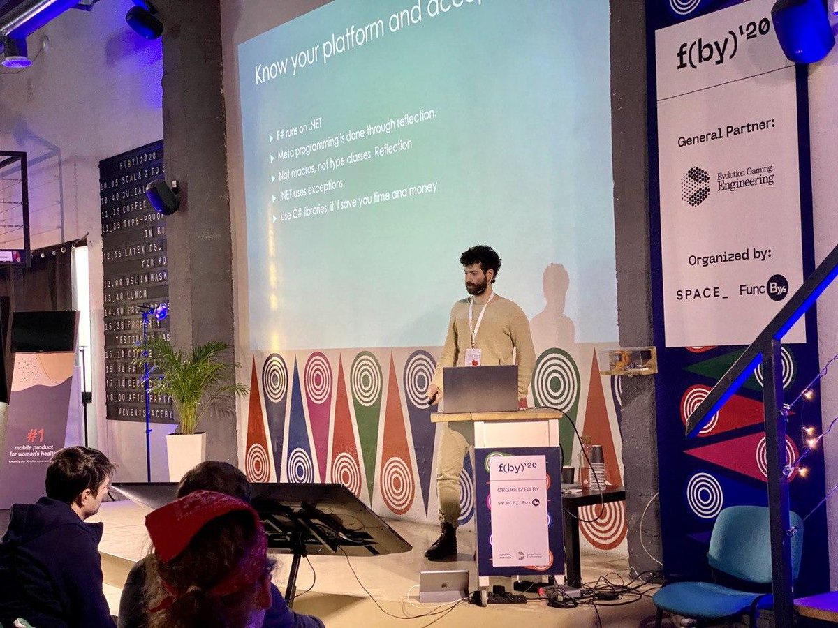 Сommon antipatterns and pitfalls when using F# in production in the talk by Roman Liman <a href="/atsapura/">Roman Liman</a> 
#fby_conf