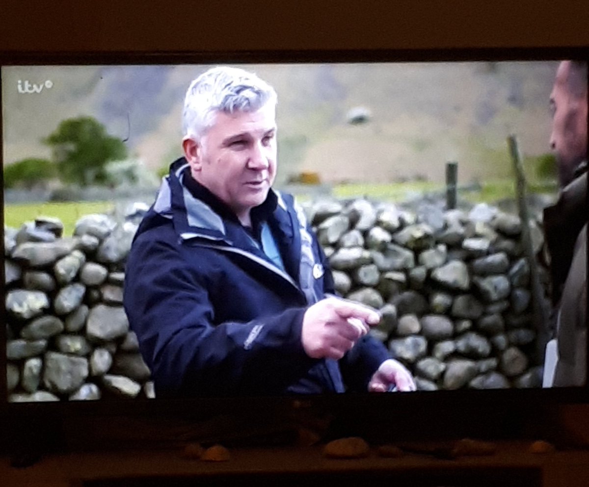 DogsAdventure's tweet photo. Watching #countrywise guide to Britain and @OrdnanceSurvey is measuring Scafell Pike I think it's amazing how they measure a mountain fascinating insight #woof #staffie #MentalHealthDog #artofmapmaking #GetOutside  @OSleisure https://t.co/pa67jvKgfJ