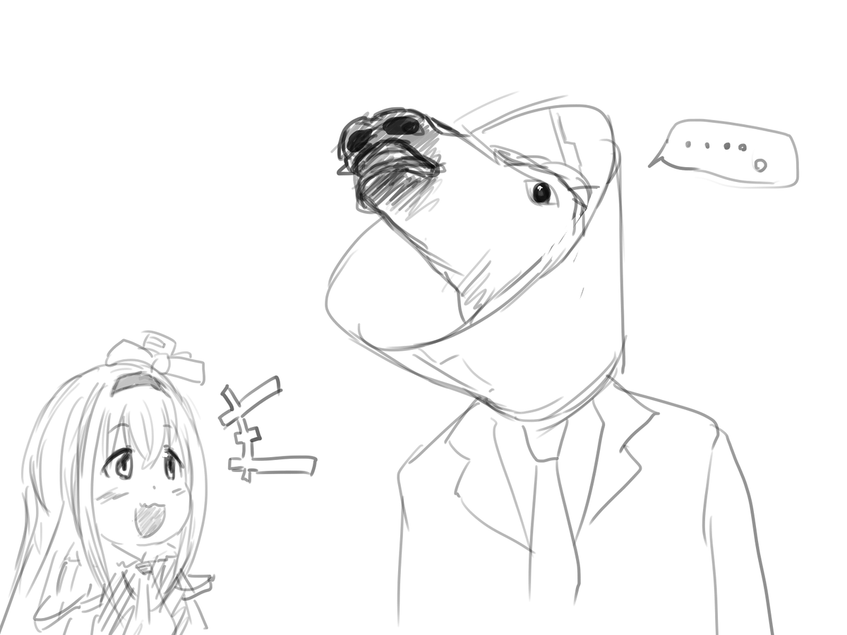 配信見て描いたのにピノ様描くの忘れてた。
#カルロピノ 
#ピノの自由帳 