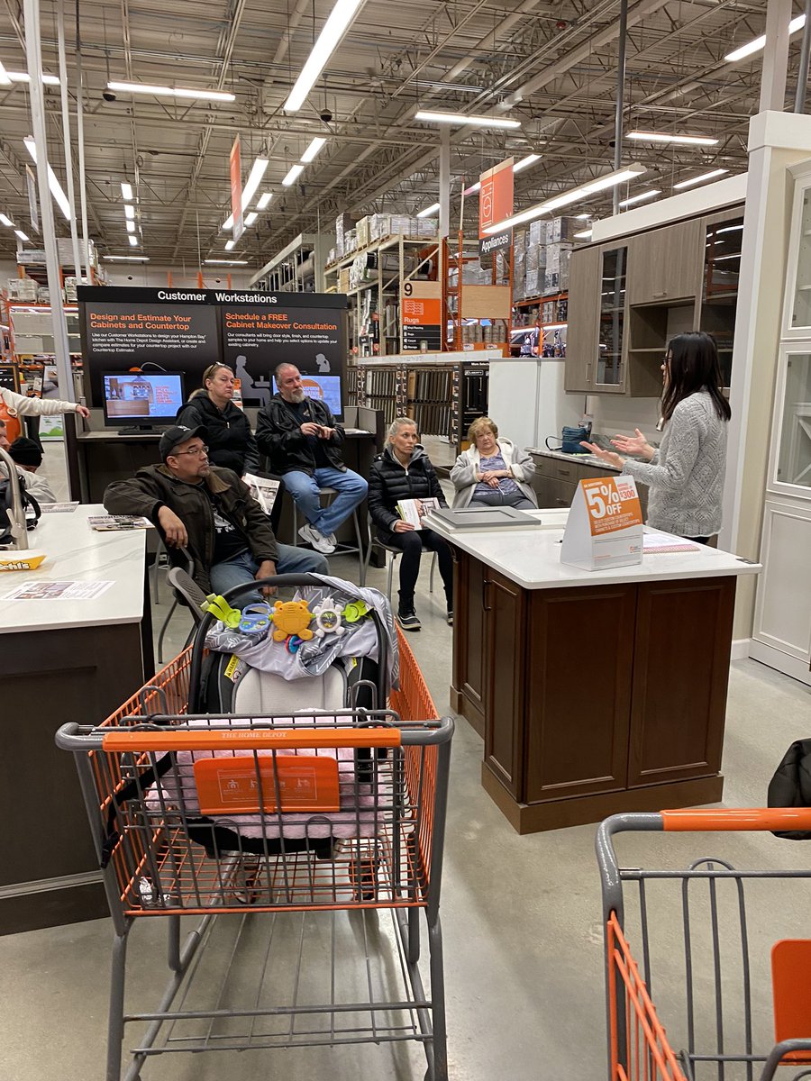 Huge turn out yesterday for American Woodmark workshop! Look like 2020 will be a great year for kitchens!
<a href="/THDWhiteLake/">THD White Lake</a> @dennissanders13 @jason_stubbe <a href="/STEPHANIE_THD/">Stephanie Campbell</a>