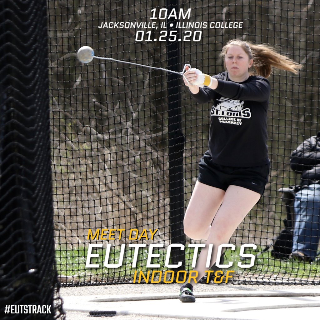 UHSPEutectics's tweet photo. It's Meet Day! Track & Field opens up their Indoor season at Illinois College in Jacksonville, Ill. at 10 am.
#GoEuts #EutsTrack #EutsAthletics #stlcop https://t.co/3yA4ArWVMq