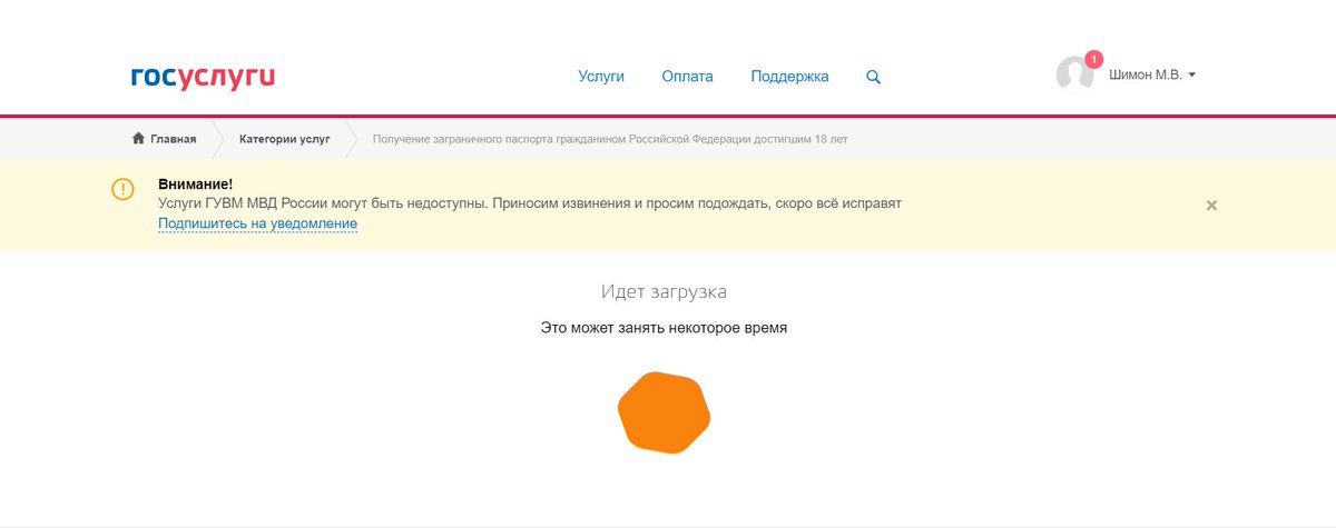 shimonchikm's tweet photo. @gosuslugi46 (Самара) не могу подать онлайн-заявление на загранпаспорт почти месяц. На сайте и в мобильном приложении эта опция "временно не работает" уже месяц. https://t.co/p7LwuYzPMS