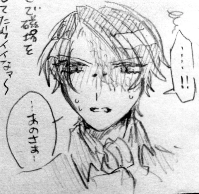 ノ多め納探 落書き/ててご
赤面したり小さかったり
シ○バニアと同じサイズの相方のフィギュア作ったり 