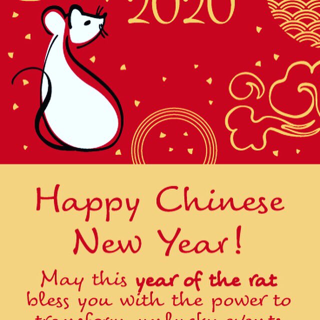 Happy Chinese New Year to everyone!!! The year of the 🐀🥳