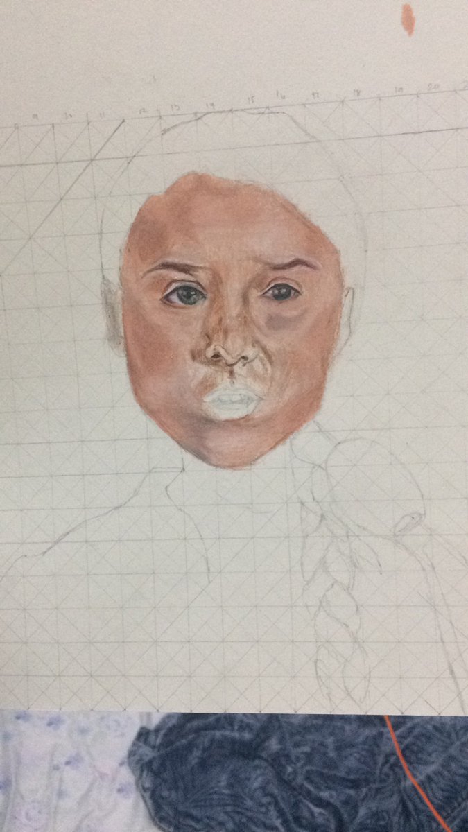 JANUARY 19 2020*first color pencil portrait and all my ‘firsts’ are always terrible (like my first water color portrait, it was reaaaally bad)