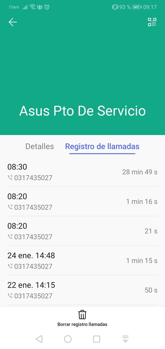 <a href="/ASUS_Colombia/">ASUS Colombia</a> @Sicresponde Presento queja contra Punto de Servicio Barranquilla. Me regresaron el equipo sin solucionar problema. Envié nuevamente, el lunes recibí mail listo para entrega, imposible que respondan llamada. Hoy por fin tras 10 min respondió operadora. Sigo...