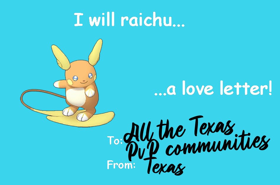 TxPvPdiscord's tweet photo. ♥️♥️♥️#ValentinesDay♥️♥️♥️
We've had so much support from trainers, #Battler, travelers and communities since the battle system was release a little more than a year ago! Everything from, participation to sponsored workshops to large tournaments to now... Our amazing #ToTx tour! https://t.co/1b44Crc0Rc