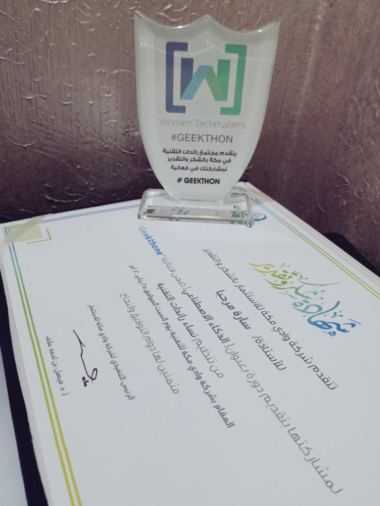 sarah_marhaba's tweet photo. أحياناً قد تصدمنا التجارب بقدراتنا ومهاراتنا الهائلة ❤
تجربة فريدة ومميزة مع @WTMSaudi ضمن فعالية #GEEKTHON https://t.co/1RF7qXZPG6