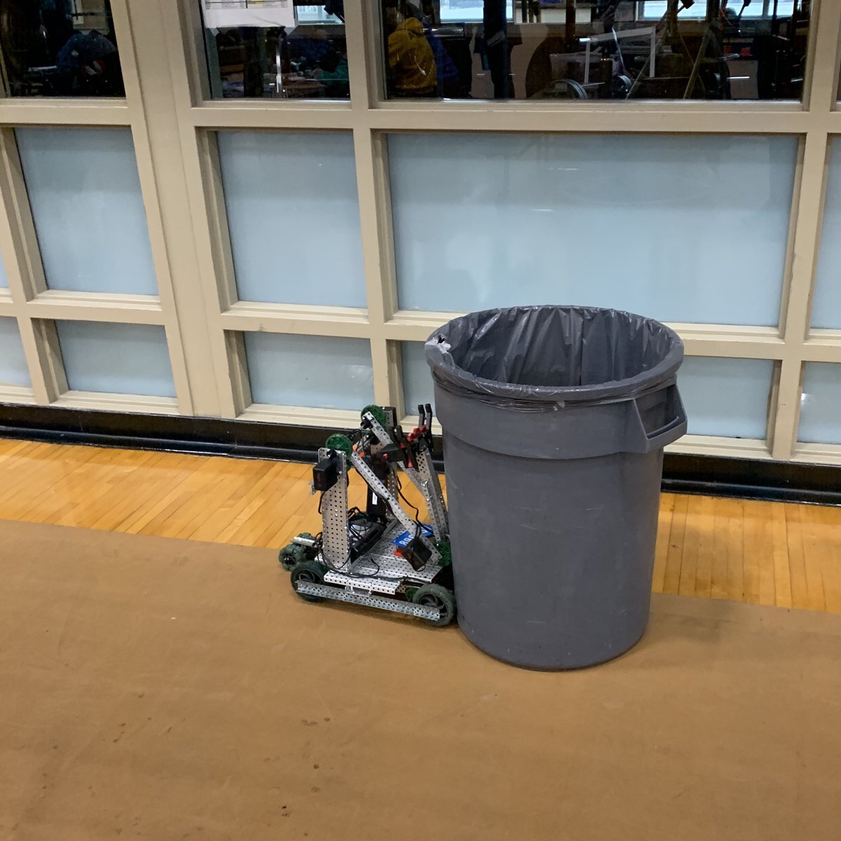 A new take on building #trashbot ⁦<a href="/JeffBranson1/">Jeff Branson</a>⁩ ⁦<a href="/flyingcircuits/">Mike Grusin (parroty)</a>⁩