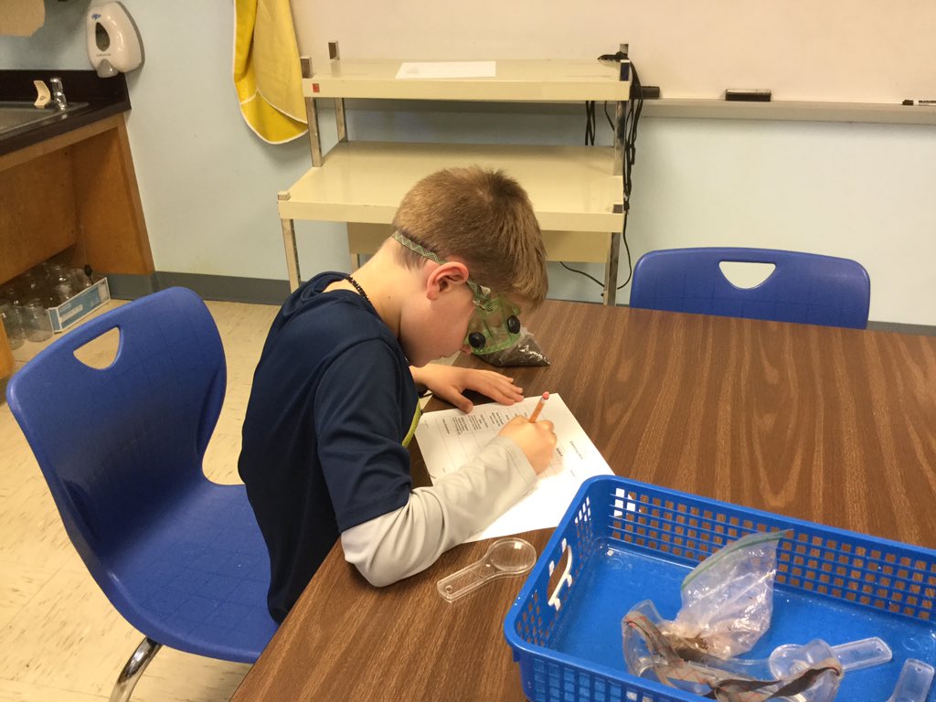 What’s the dirt on soil? Let’s examine them and find out!👀🥽🥼#ThinkBigKWE