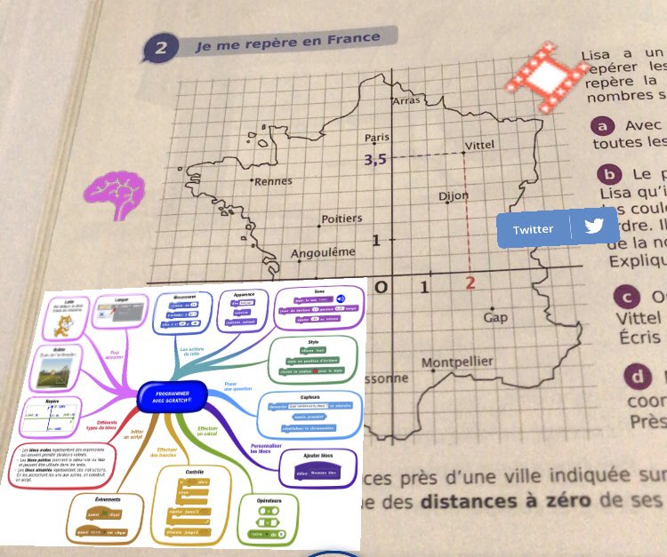SergeJEANBAPTIS's tweet photo. Augmenter un énoncé, rendre interactif un manuel scolaire. AR et pédagogie numérique.
Présenté à la #marmitenum mais aussi à la semaine mathématiques et numérique dans @acmartinique. 📆 mercredi au café d’échange de pratiques à l @INSPEMartinique #Maths2020 @DaneMartinique https://t.co/O0tqFqCqNp