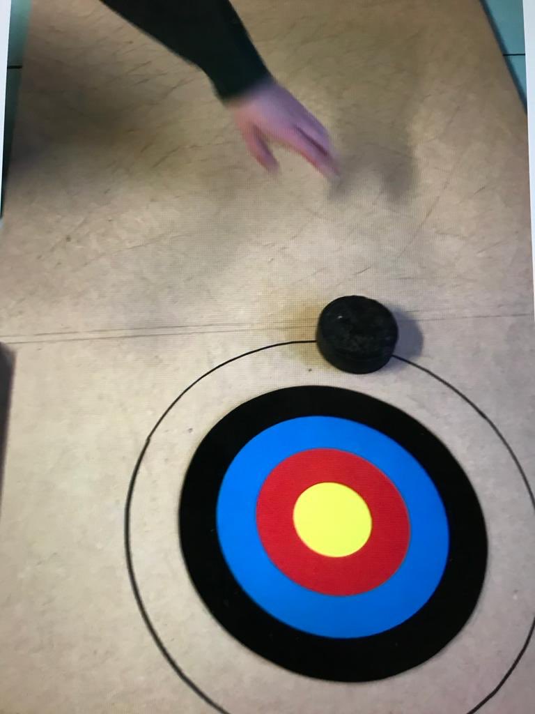 Kingston_Pk_sch's tweet photo. In our Year 2 Science lesson we investigated how much force we needed to use to make the puck move across different surfaces #frictionfun #forces https://t.co/4M2SPmBKzt