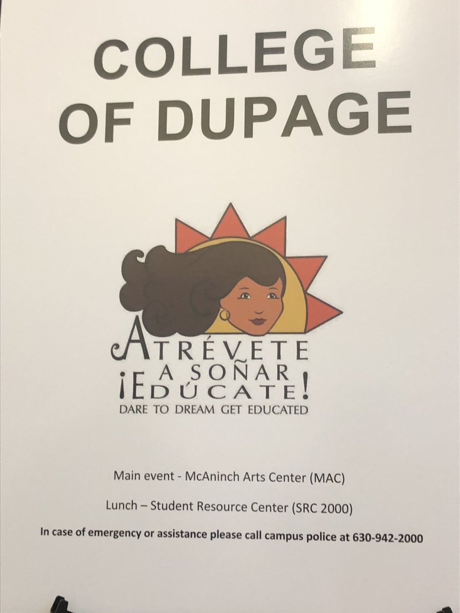 Asistiendo a la conferencia de Atrévete a soñar con nuestras niñas del octavo grado de <a href="/D45Jefferson/">Jefferson Middle Sch</a> y <a href="/D45Jackson/">Jackson Middle School</a>. ¡Estoy entusiasmada por un día maravilloso!