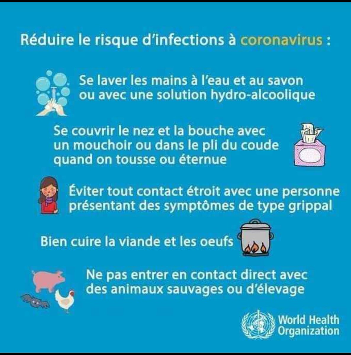 Bon à savoir sur le Coronavirus  #2019-nCOV