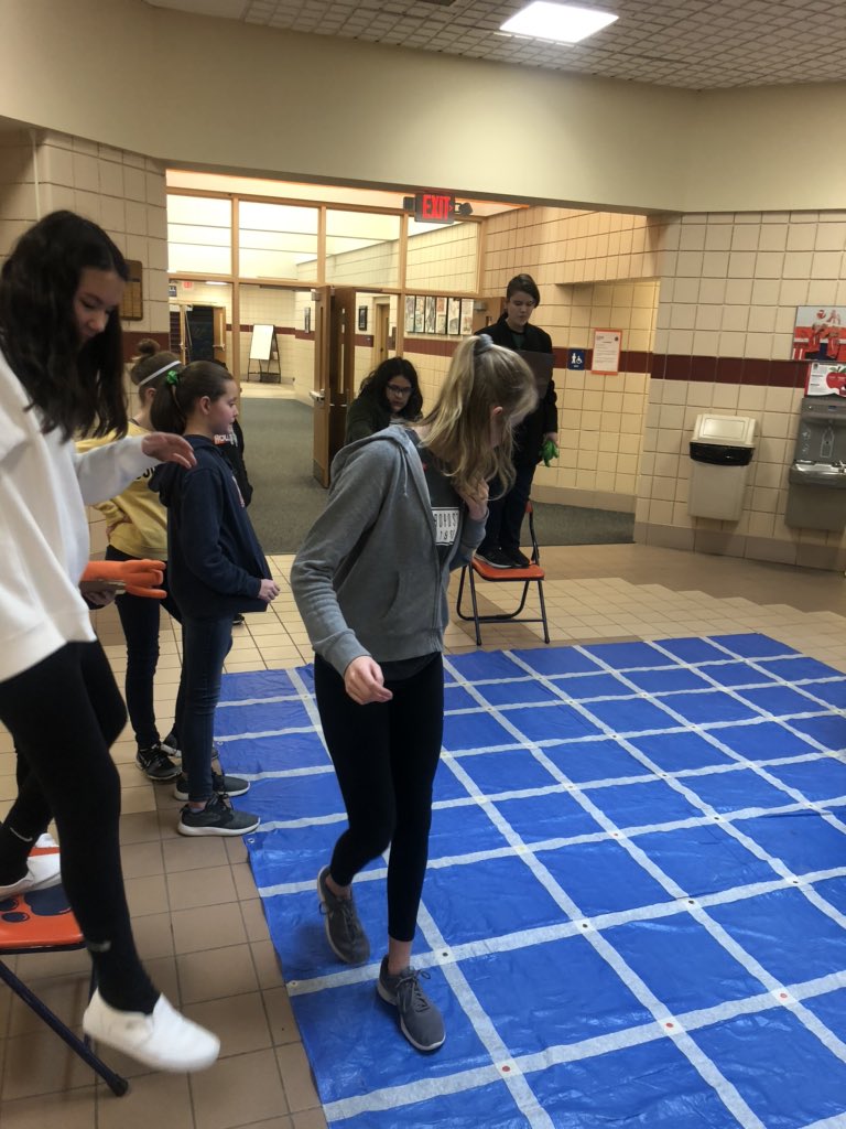 more “team building” fun in PE!