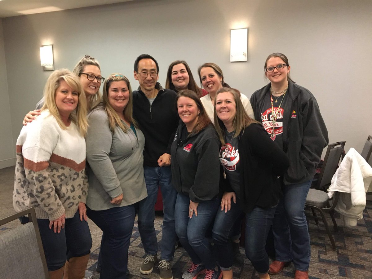 So great seeing Kim (3rd from left) after all these years. She brought me to 2 of her schools more than 5 years ago and showed up yesterday with a new crew of teachers in Atlanta. A most welcome blast from the past!