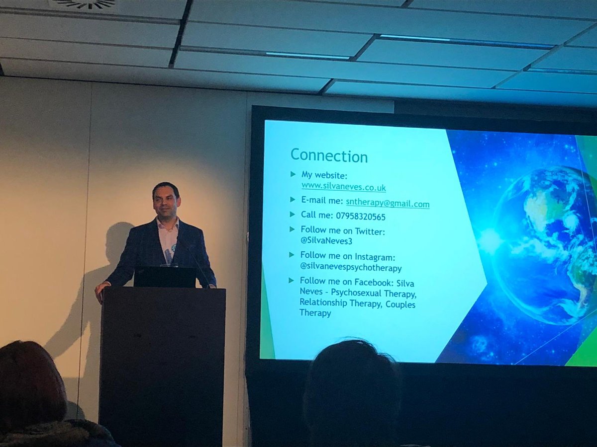 SilvaNeves3's tweet photo. My last talk at The European Society for Sexual Medicine on sexual compulsivity is done!
It is so wonderful to be amongst clinicians led by science. I really enjoyed all of our conversations. Keep them coming!
#ESSM2020 #sexualhealth #compulsivity #sextherapy https://t.co/lv7iibMIT4