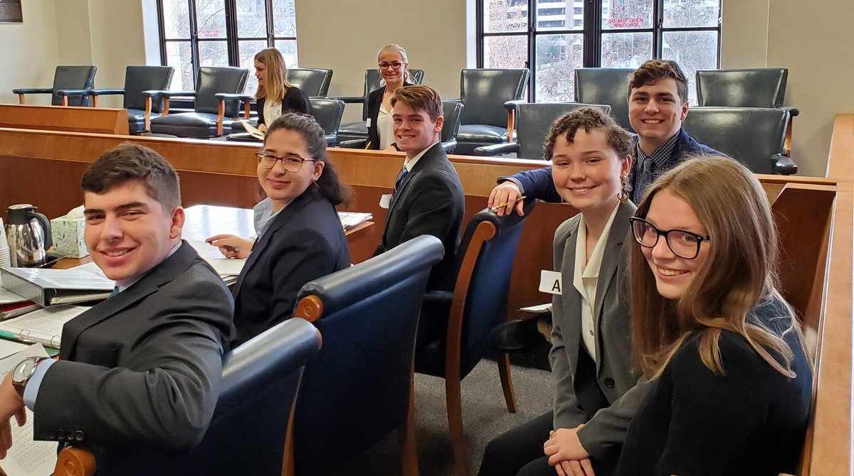 Texas High School Mock Trial Team...here we go!