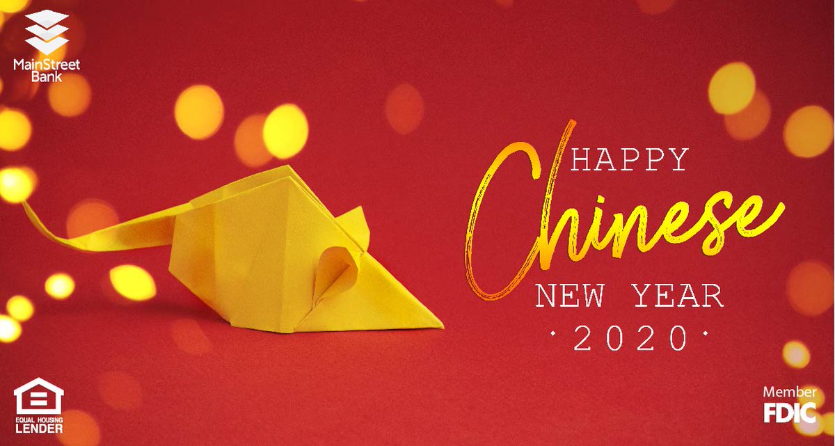 Happy Chinese New Year! May the Year of the Rat bring you harmony, safety, and prosperity.