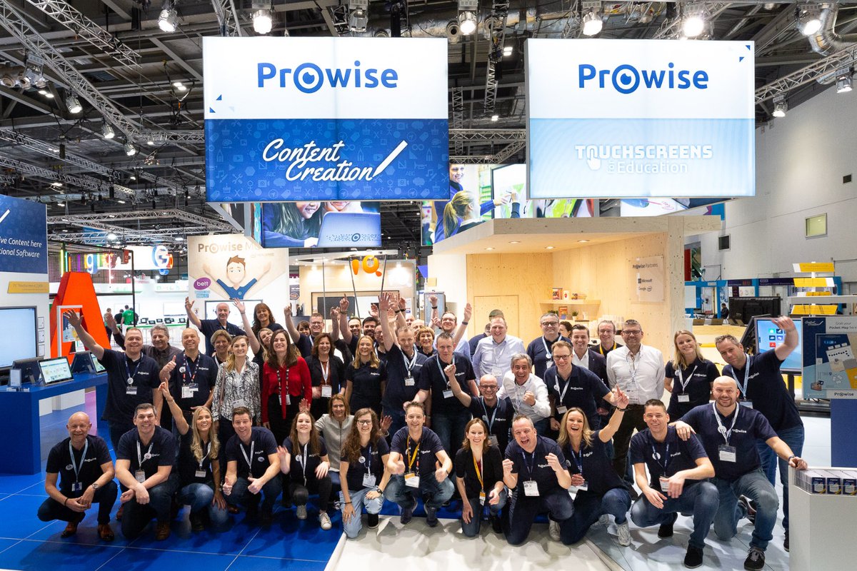 Incredible <a href="/Bett_show/">Bett Global</a> 2020! 

We look back on a successful Bett! 
We want to thank everyone for visiting our stand! 

#Prowise #Bett2020