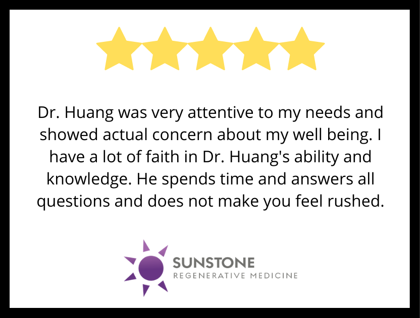 SunstoneRegene1's tweet photo. We are very proud to have Dr. Huang at Sunstone Regenerative Medicine. 

Learn more about him here ➡️ https://t.co/v2MPKGyrW6 

#SunstoneRegen #RegenerativeMedicine #treatment #sportsmedicine #ColoradoSprings #cosprings https://t.co/j2iRR65eYS