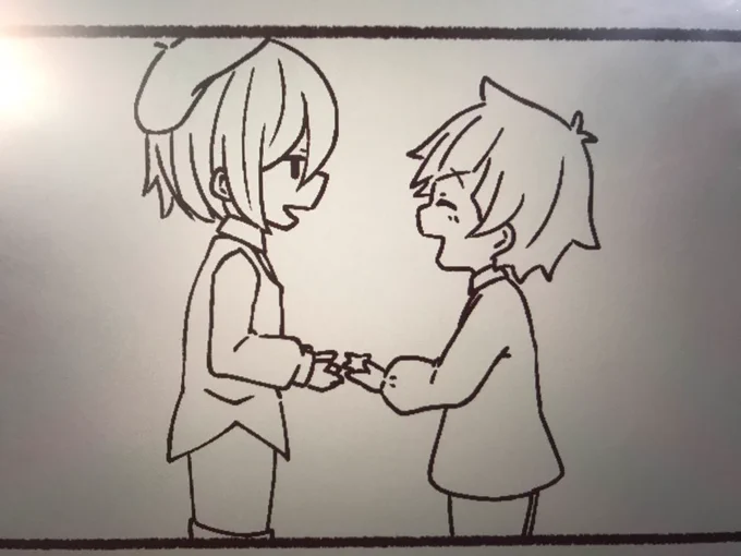 かわいいどすあつ描いてる・∀・ 