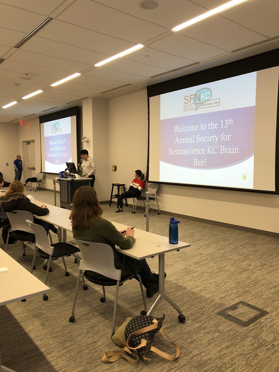 About to start the <a href="/SFNKansasCity/">SFN Kansas City</a> annual Brain Bee!