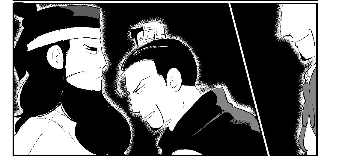 今日終わんなかったわ～

不穏な感じ(感じだけ。会話は殺伐としてるただの曹関です) 